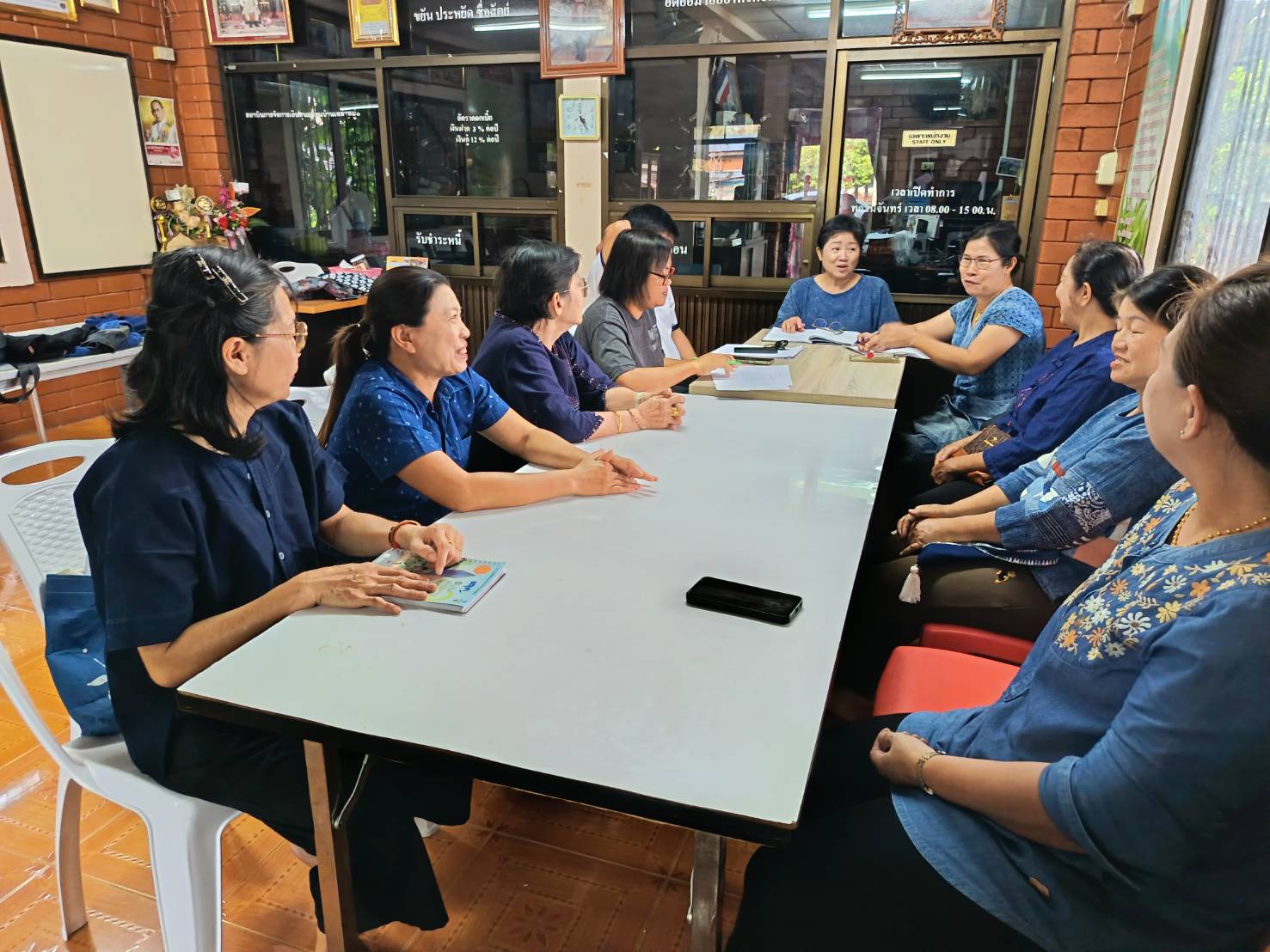 สพอ.สูงเม่น : ประชุมคณะทำงานขับเคลื่อนกองทุนพัฒนาบทบาทสตรีตำบลบ้านเหล่า 