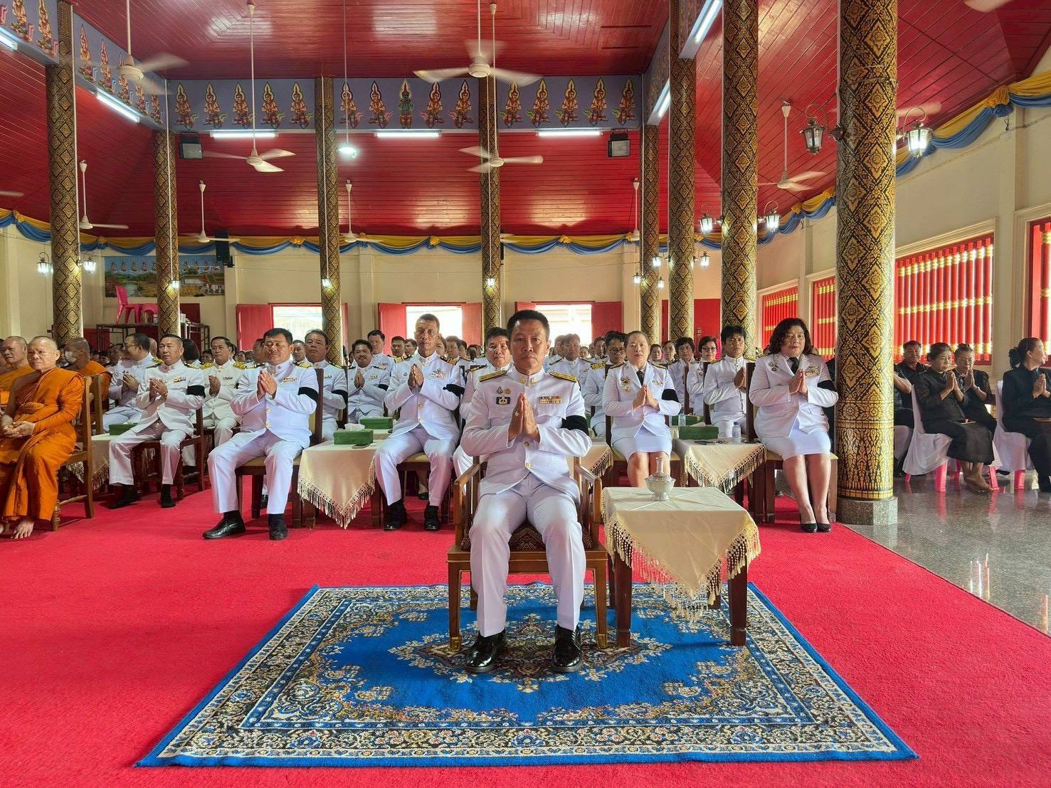 พช.สูงเม่น ร่วมพิธีถวายน้ำสรงพระศพเบื้องหน้าพระรูปสมเด็จพระเจ้าลูกเธอ เจ้าฟ้าพัชรกิติยาภา นเรนทิราเทพยวดี กรมหลวงราชสาริณีสิริพัชร มหาวัชรราชธิดา