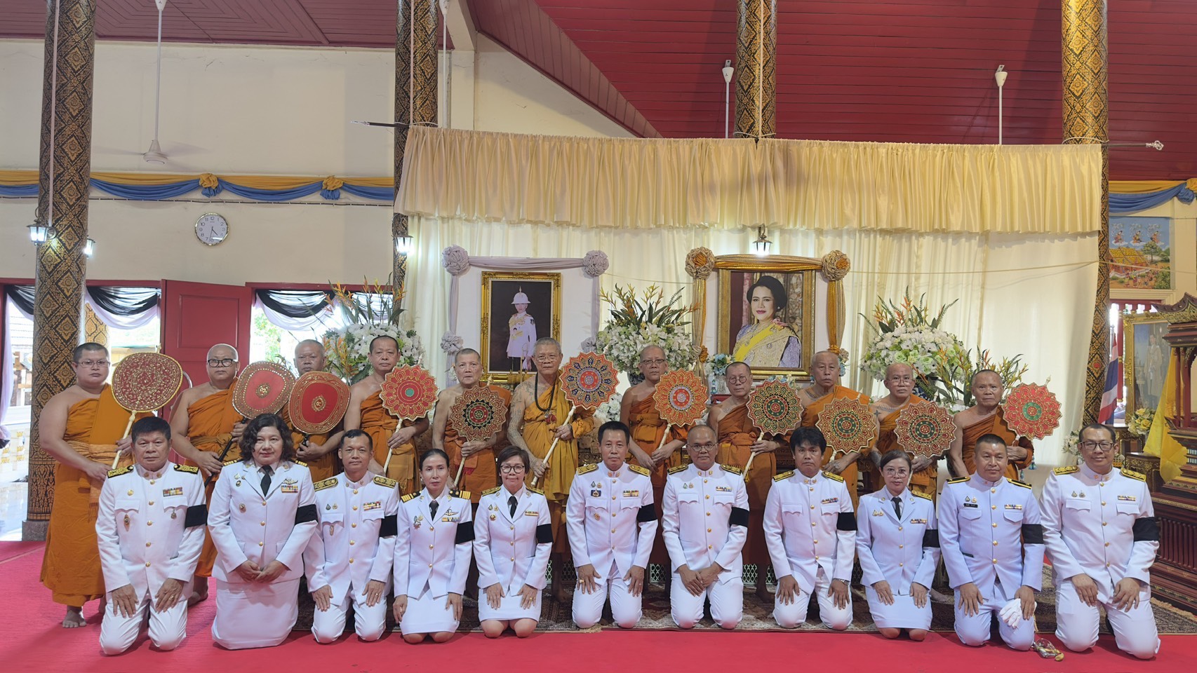พช.สูงเม่น ร่วมพิธีบำเพ็ญกุศลสัตตมวาร (๗ วัน) อุทิศถวายเป็นพระกุศลแด่สมเด็จพระเจ้าลูกเธอ เจ้าฟ้าพัชรกิติยาภา นเรนทิราเทพยวดี กรมหลวงราชสาริณีสิริพัชร มหาวัชรราชธิดา