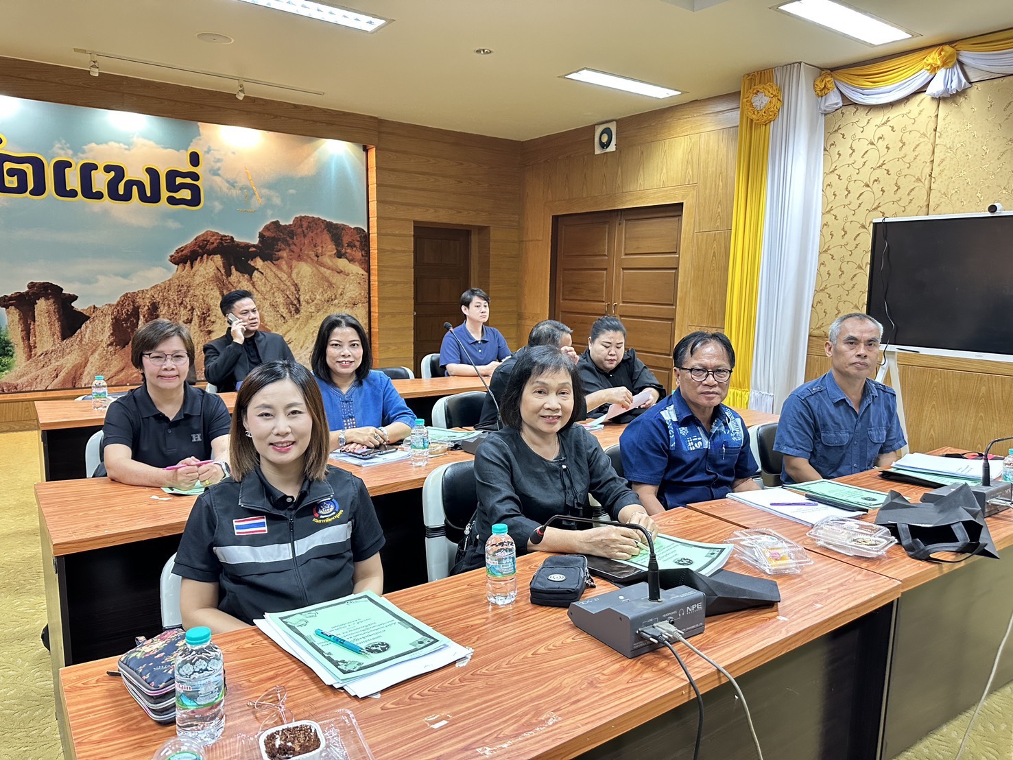 พช.สูงเม่น เข้าร่วมประชุมขับเคลื่อนเดินหน้าพัฒนาจังหวัดแพร่ พ.ศ.2571-2575