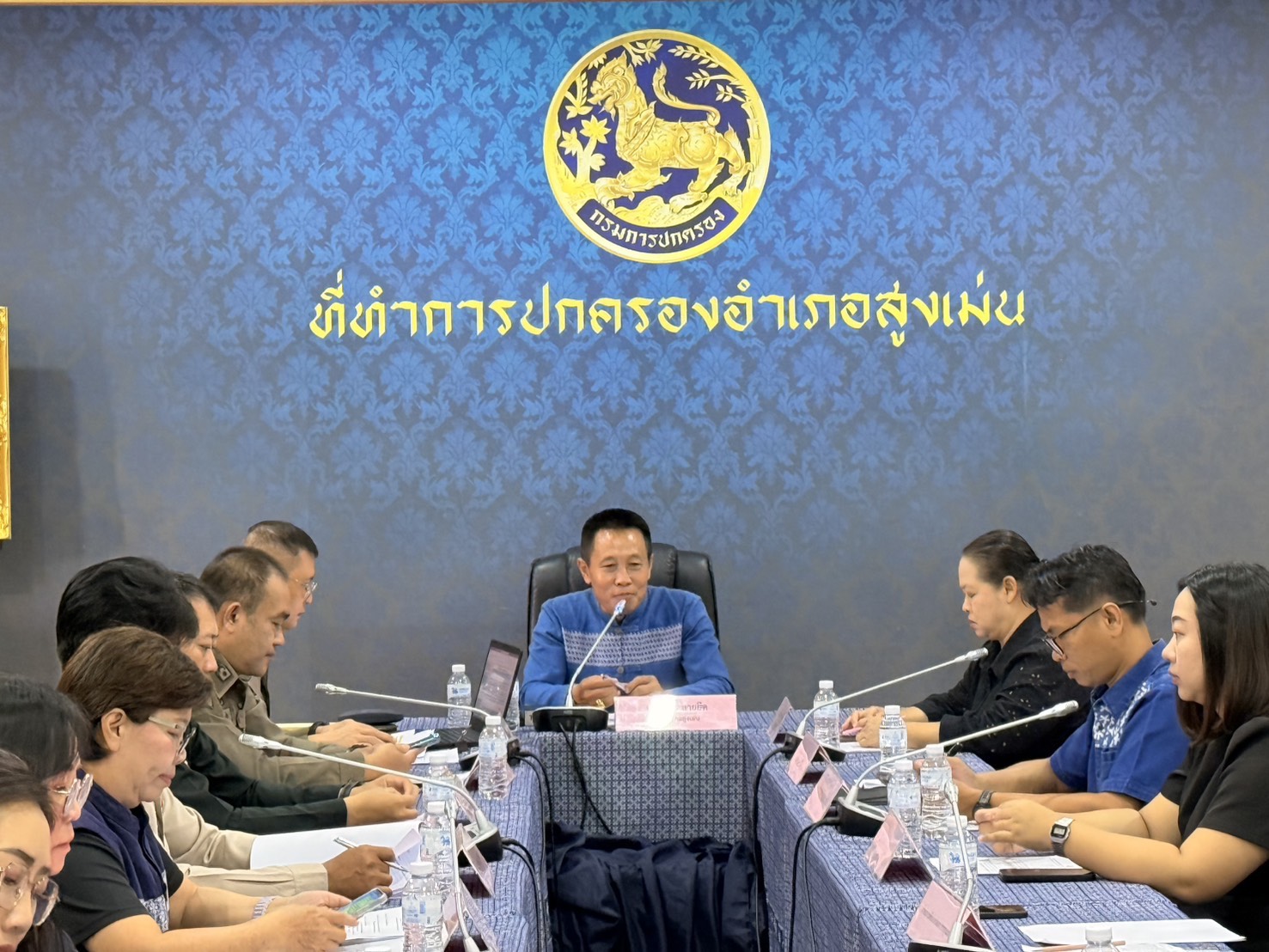 พช.สูงเม่น ร่วมประชุมหัวหน้าส่วนราชการระดับอำเภอ ครั้งที่ 7/2569 และประชุมคณะกรรมการศูนย์ปฏิบัติการป้องกันและปราบปรามยาเสพติดอำเภอสูงเม่น ครั้งที่ 7/2569