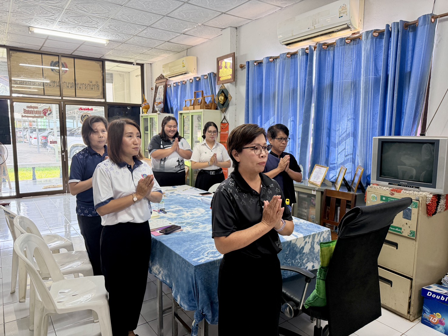 พช.สูงเม่น ประชุมประจำเดือนเจ้าหน้าที่พัฒนาชุมชนอำเภอสูงเม่น