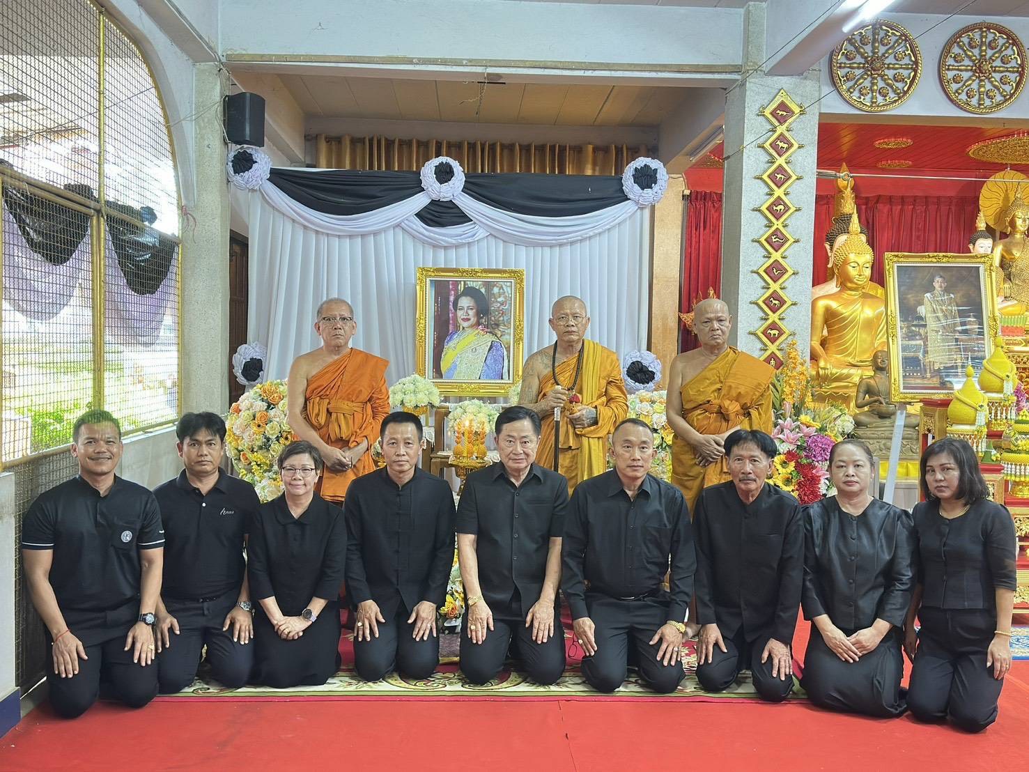 พช.สูงเม่น ร่วมพิธีสวดพระพุทธมนต์อุทิศถวายเป็นพระราชกุศลแด่สมเด็จพระนางเจ้าสิริกิติ์ พระบรมราชินีนาถ พระบรมราชชนนีพันปีหลวง