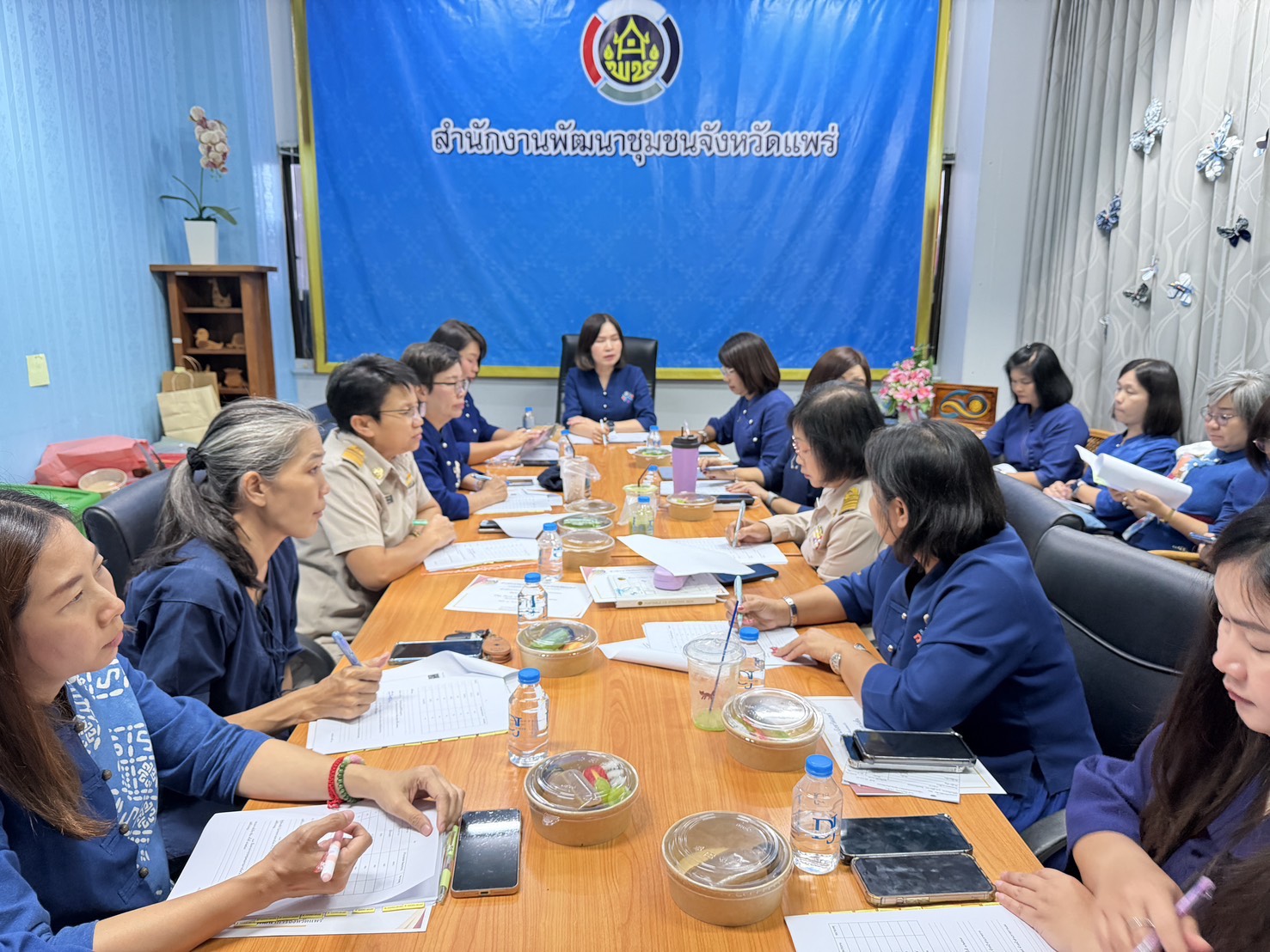 พช.สูงเม่น ร่วมประชุมผู้บริหารและนักวิชาการพัฒนาชุมชนจังหวัดแพร่ ครั้งที่ 9/2569 เตรียมความพร้อมขับเคลื่อนงาน ปีงบประมาณ 2570