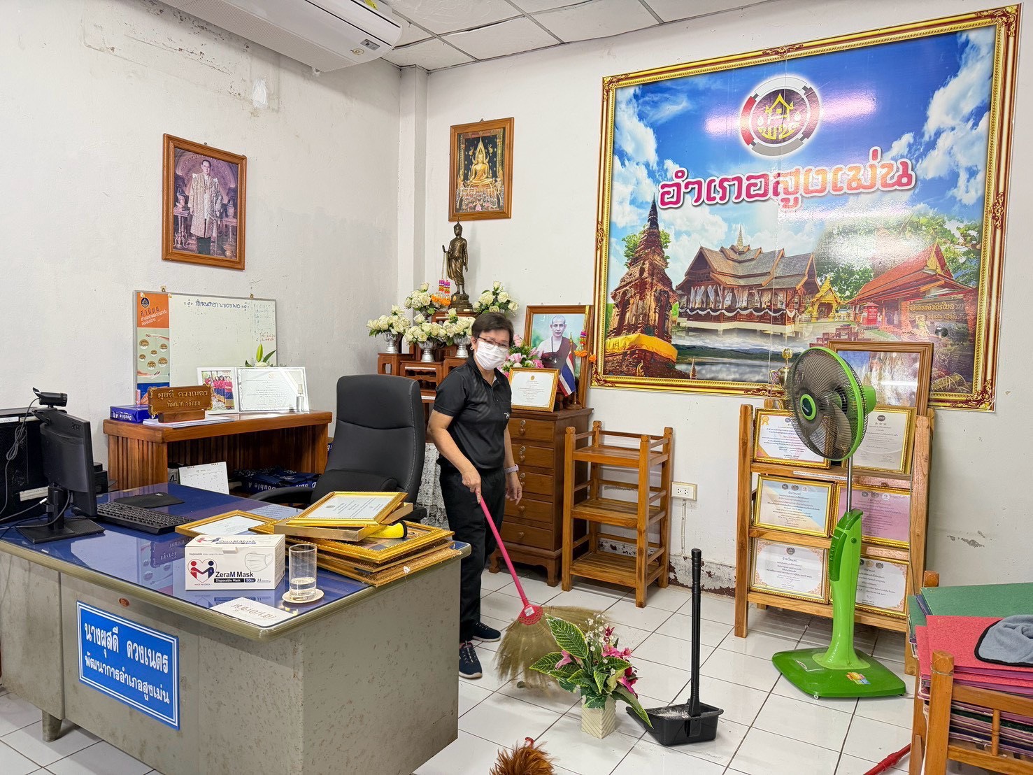 พช.สูงเม่น ดำเนินกิจกรรมรักษาสิ่งแวดล้อมในสถานที่ทำงาน 5ส : สะสาง สะดวก สะอาด สุขลักษณะ สร้างนิสัย ประจำปีงบประมาณ พ.ศ. 2570