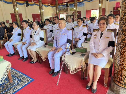 พช.สูงเม่น ร่วมพิธีบำเพ็ญกุศลปัณรสมวาร (ครบ ๑๕ วัน) อุทิศถวายเป็นพระกุศลแด่สมเด็จพระเจ้าลูกเธอ เจ้าฟ้าพัชรกิติยาภา นเรนทิราเทพยวดี กรมหลวงราชสาริณีสิริพัชร มหาวัชรราชธิดา