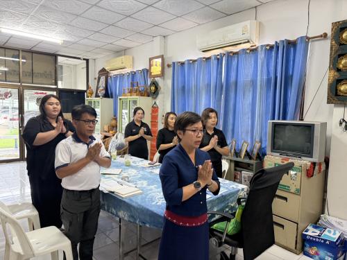 พช.สูงเม่น ประชุมประจำเดือนเจ้าหน้าที่พัฒนาชุมชนอำเภอสูงเม่น