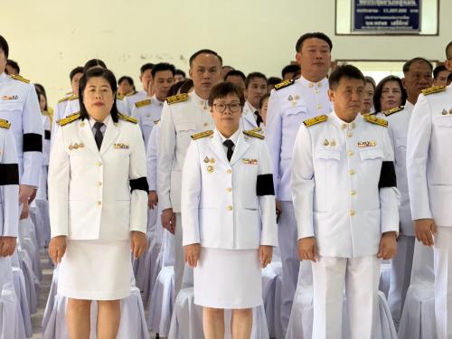 พช.สูงเม่น ร่วมพิธีทำบุญตักบาตรถวายพระราชกุศลและพิธีถวายสัตย์ปฏิญาณเพื่อเป็นข้าราชการที่ดีและพลังของแผ่นดินในกิจกรรมเฉลิมพระเกียรติพระบาทสมเด็จพระเจ้าอยู่หัว เนื่องในโอกาสวันเฉลิมพระชนมพรรษา วันที่ 28