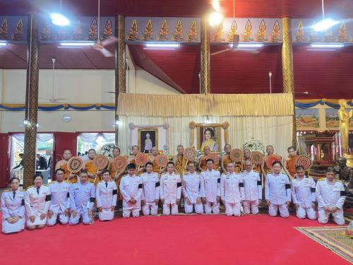 พช.สูงเม่น ร่วมพิธีบำเพ็ญกุศลสตมวาร (ครบ ๑๐๐วัน) อุทิศถวายเป็นพระกุศลแด่สมเด็จพระเจ้าลูกเธอ เจ้าฟ้าพัชรกิติยาภา นเรนทิราเทพยวดี กรมหลวงราชสาริณีสิริพัชร มหาวัชรราชธิดา