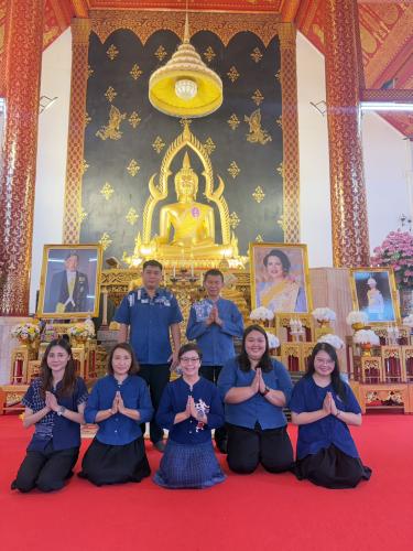 พช.สูงเม่น ร่วมกิจกรรมวันคล้ายวันก่อตั้งกรมการพัฒนาชุมชน ครบรอบ 64 ปี 